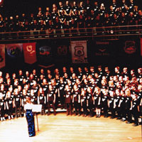 Kim Banffy Massed choir